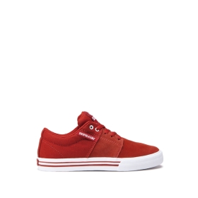 Kids Supra Low Top Shoes STACKS II VULC Bossa Nova/white | AU-31949